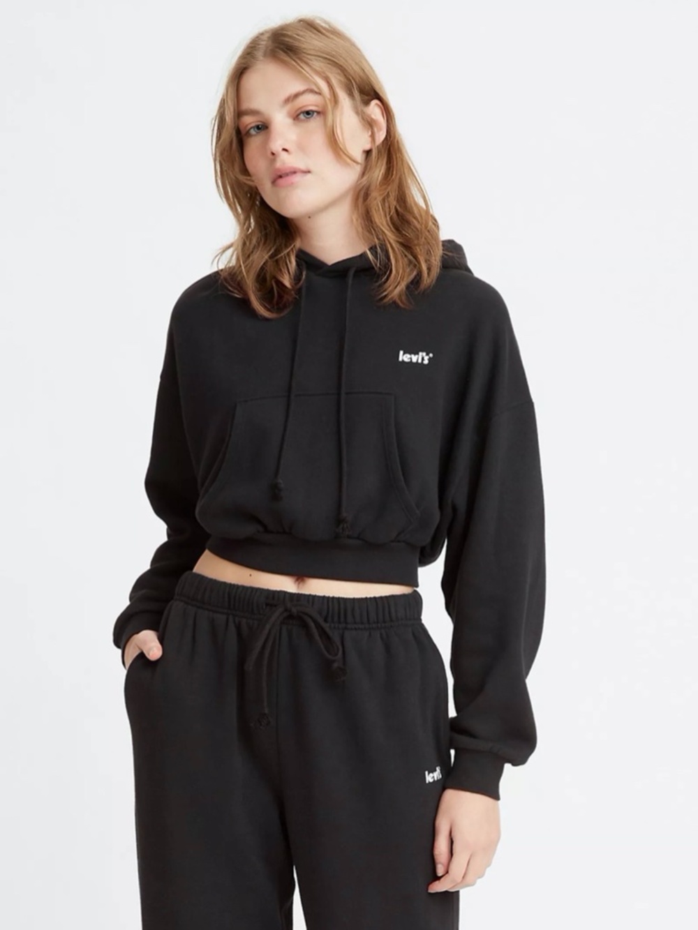 Levi’s Laundry Day Cropped Sweatshirt Size Small